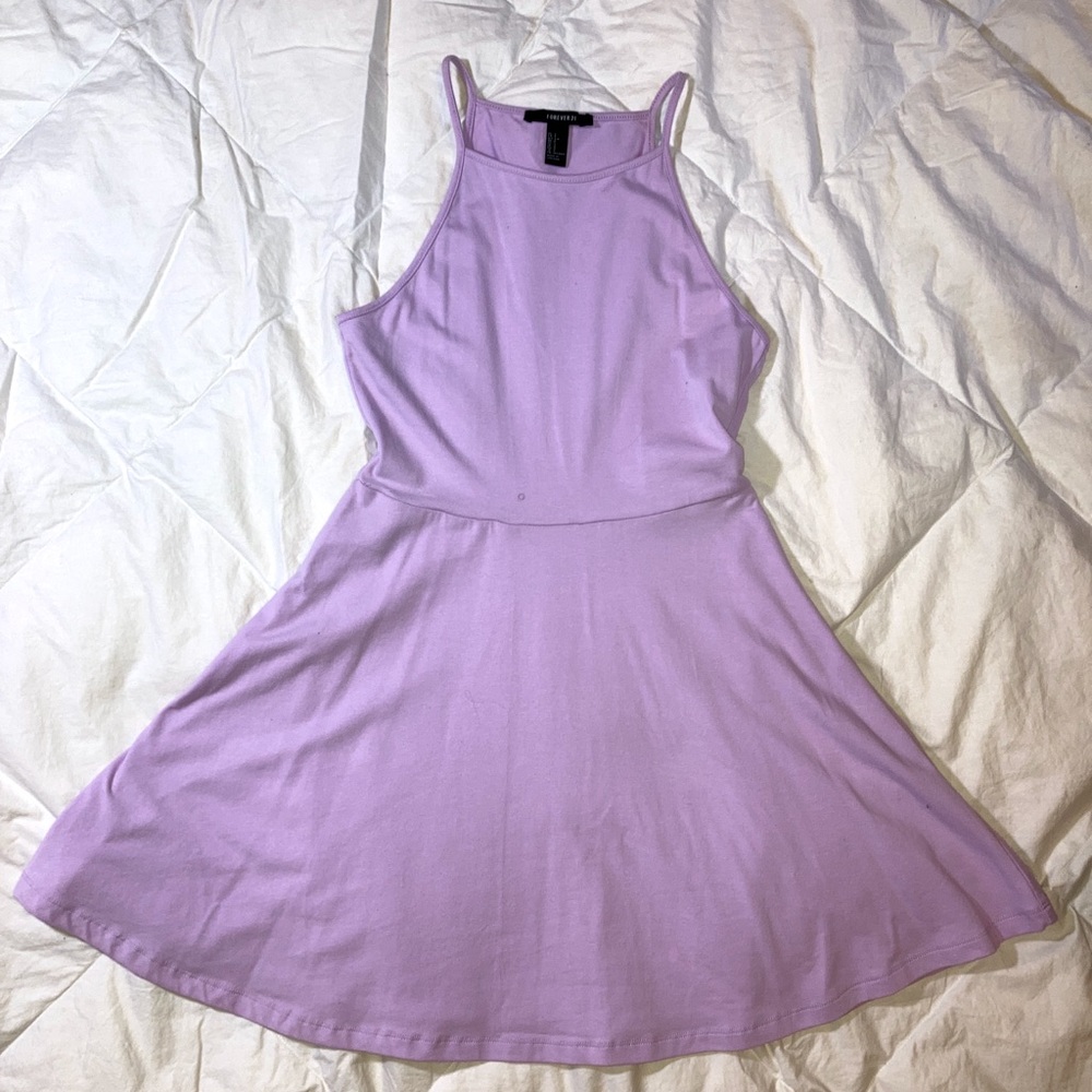 Matching Mini Halter Dresses